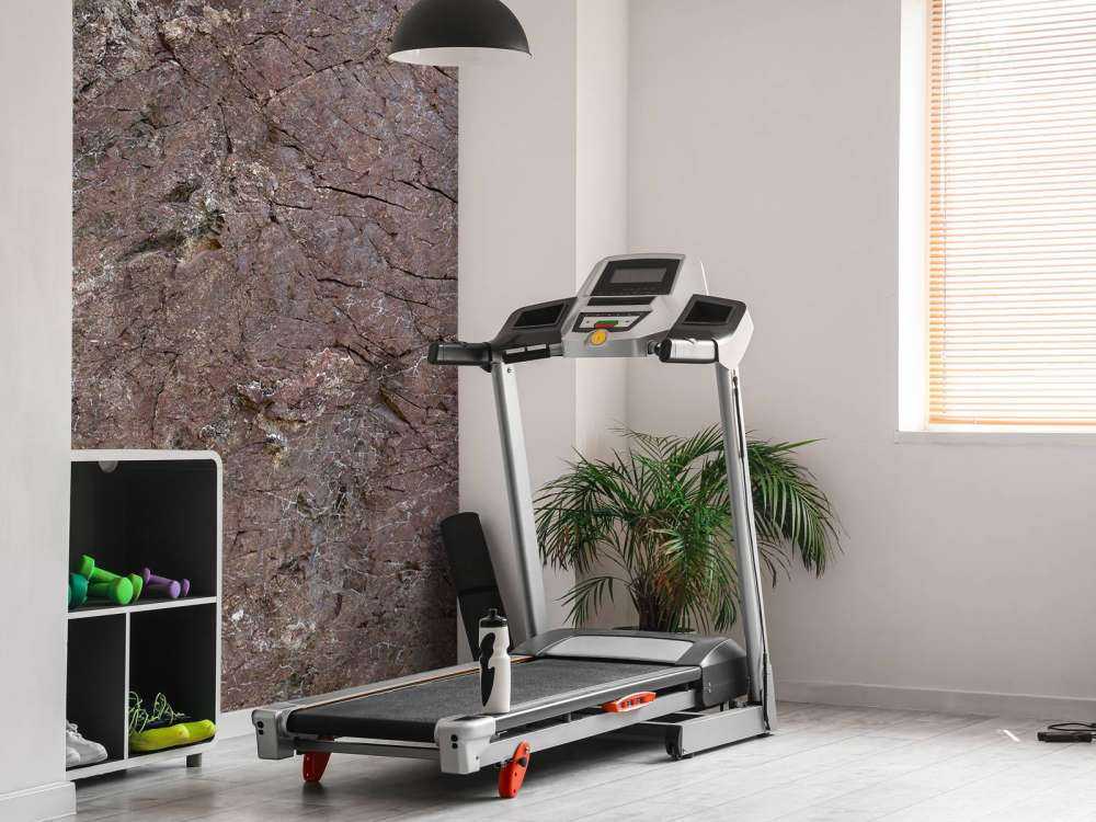 Szczegółowa skała z drzewami