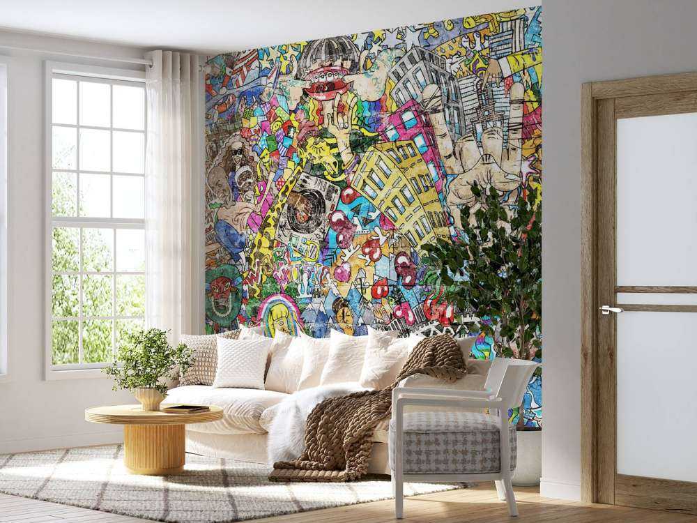 Graffiti gwar i hałas