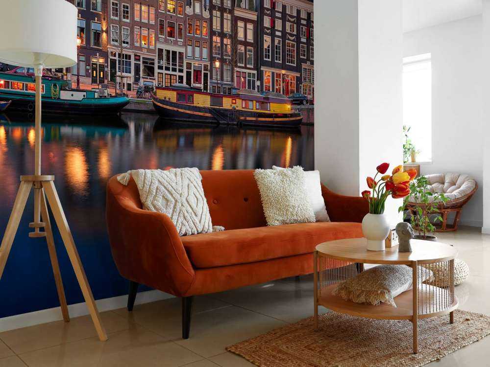 Domy kanałowe Amsterdam