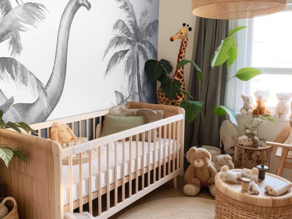 Dinozaury czarne i białe