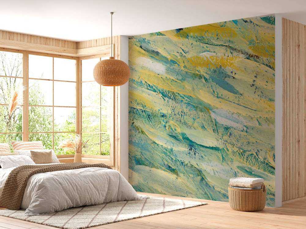 Kolorowe paski farby