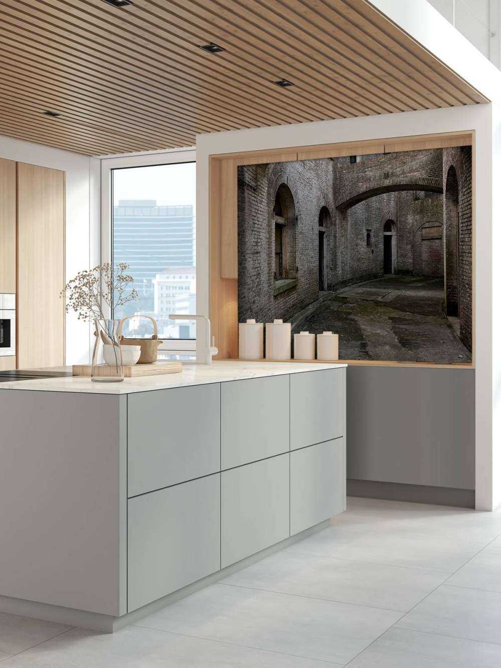 Dziedziniec z łukami