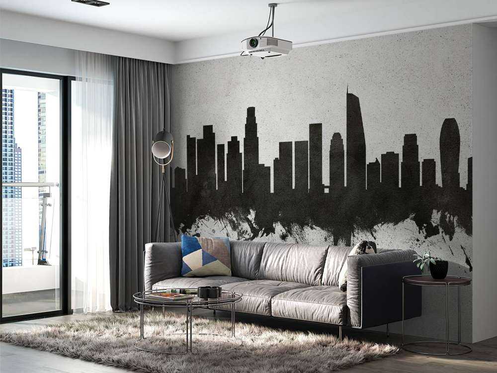 Akwarela panorama, Los Angeles