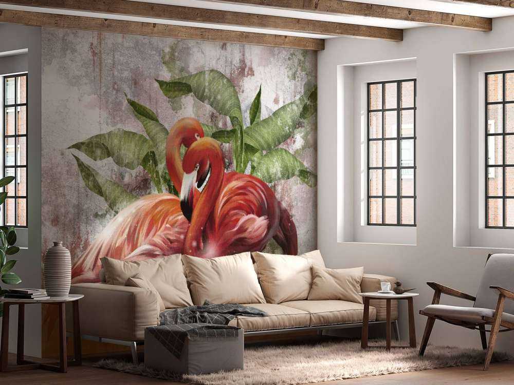 Flamingowy Duett Miłości