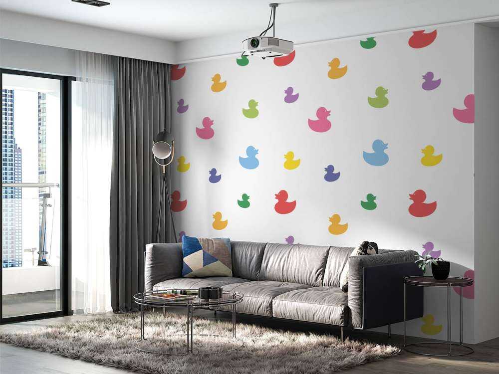 Kolorowe kaczki do kąpieli