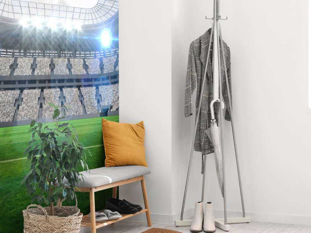 Stadion z otwartym dachem