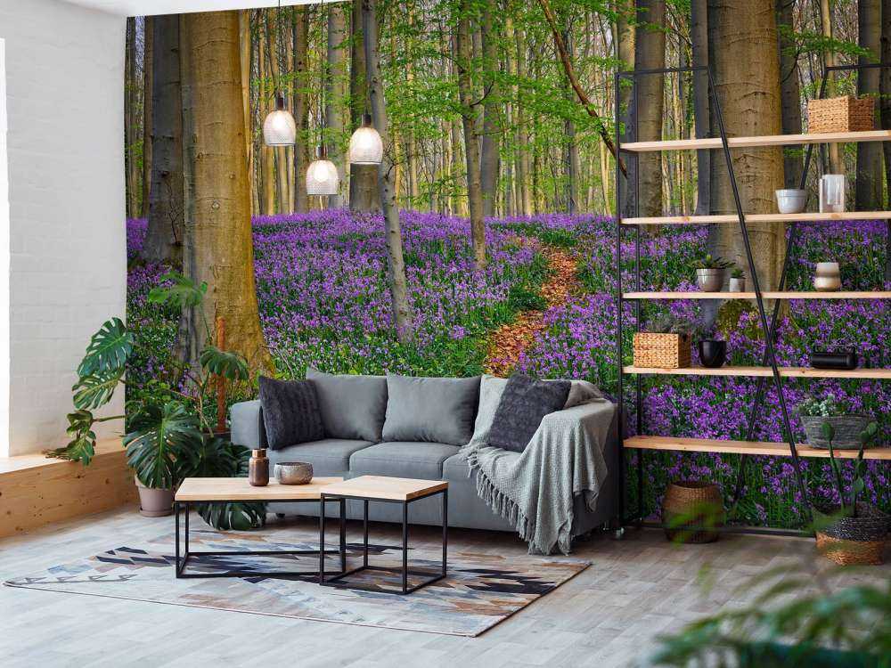 Ładna ścieżka przez las