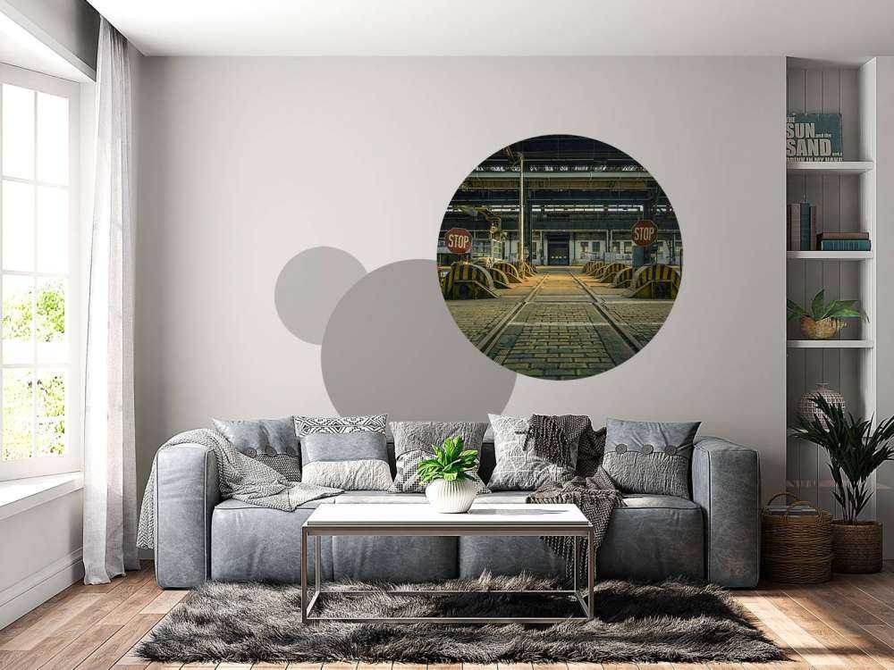 Opuszczona hala przemysłowa