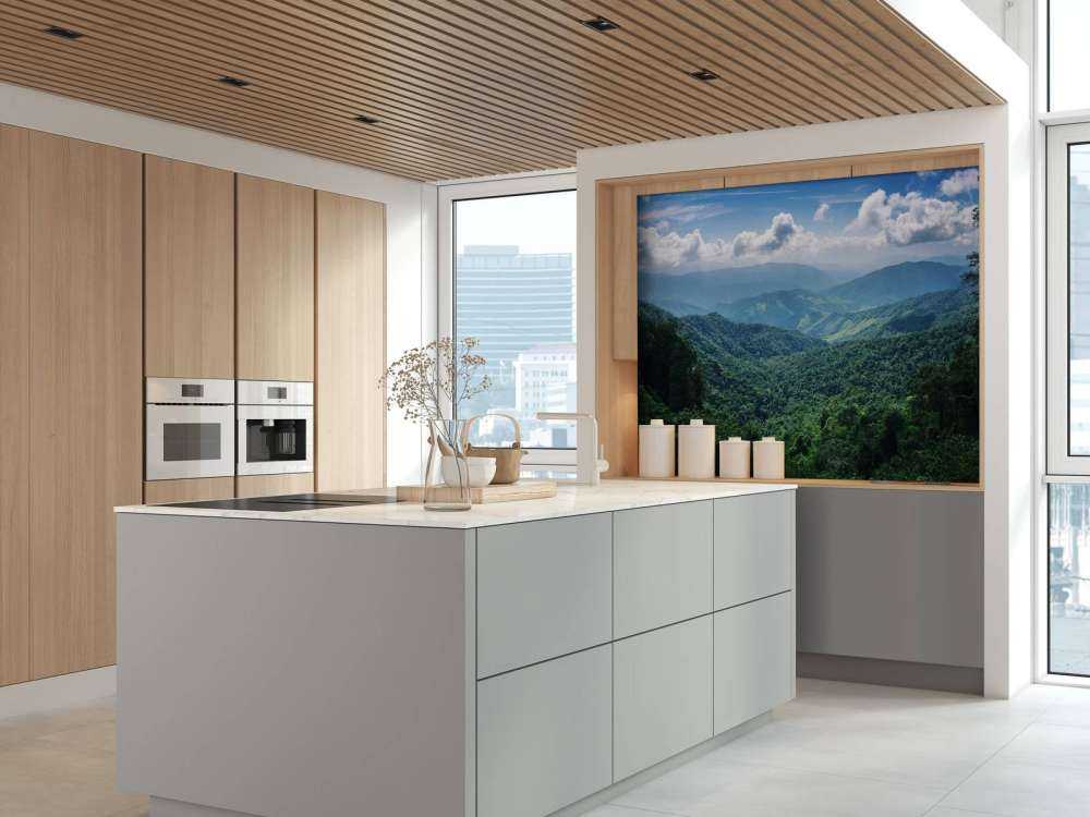 Zielony las tropikalny