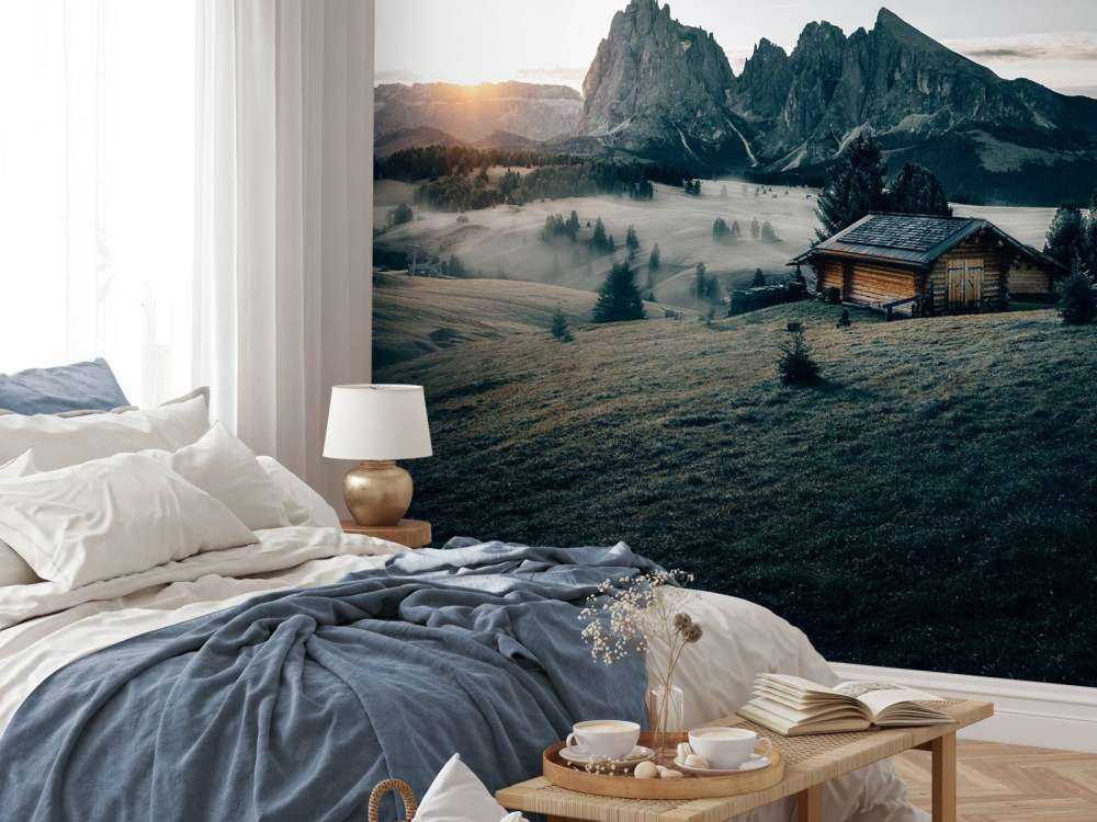 Krajobraz Południowego Tyrolu