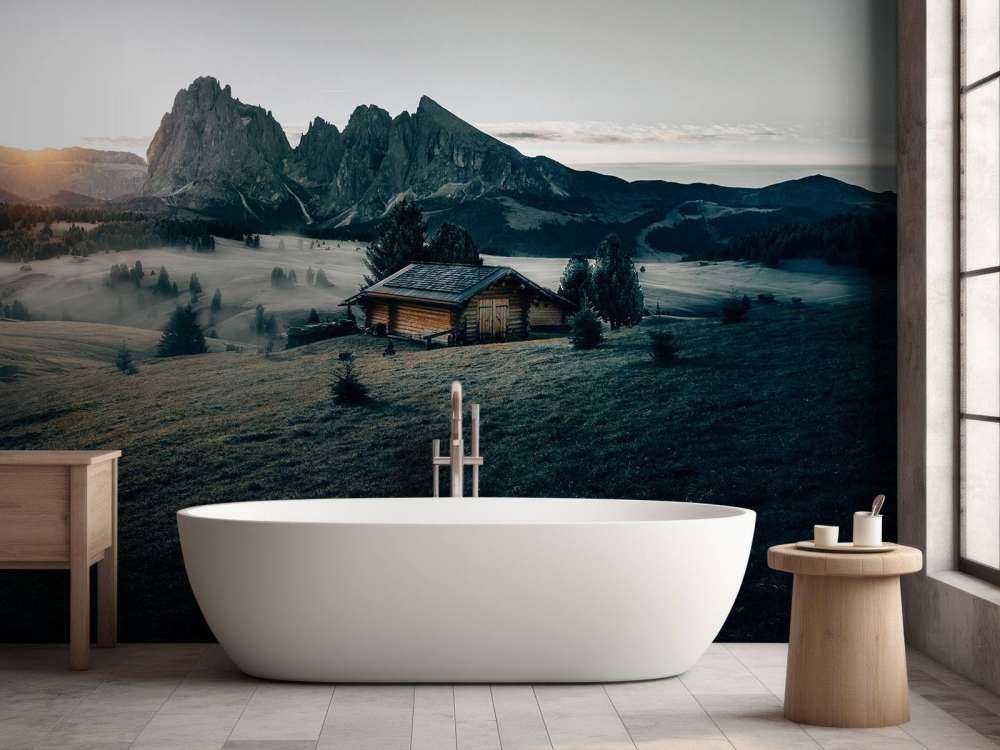 Krajobraz Południowego Tyrolu