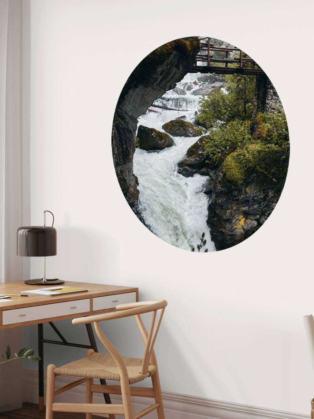 Mostek przy wodospadzie