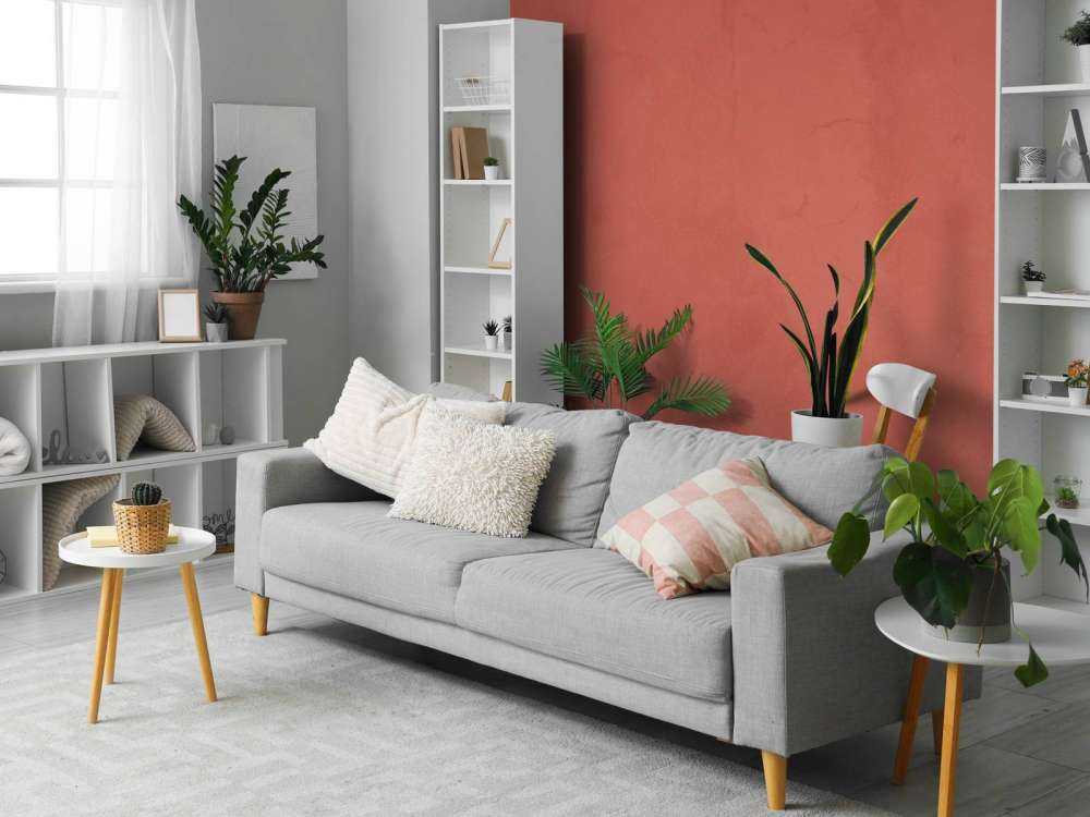 beton czerwony odbarwiony