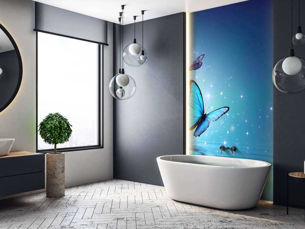 Wróżki motyle na wodzie