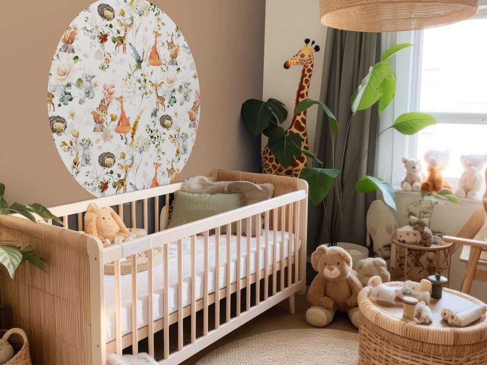 Leśne zwierzęta dla niemowląt