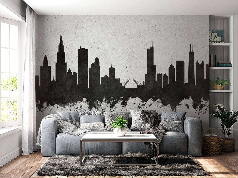 Akwarela panorama, Chicago