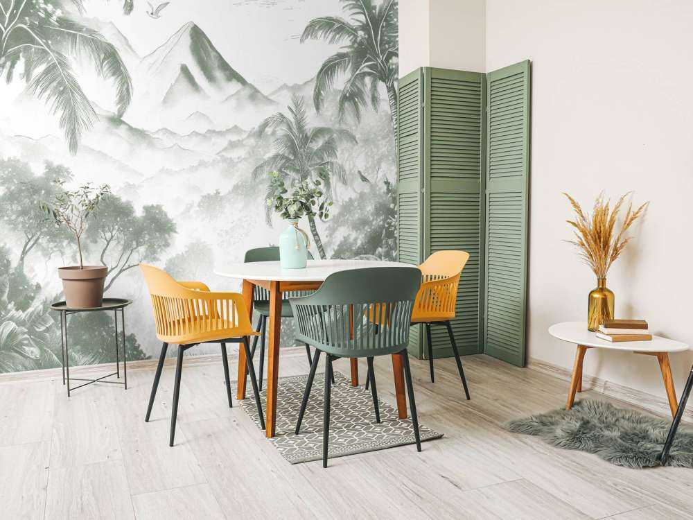 Świt na Wulkanicznej Wyspie, zielony