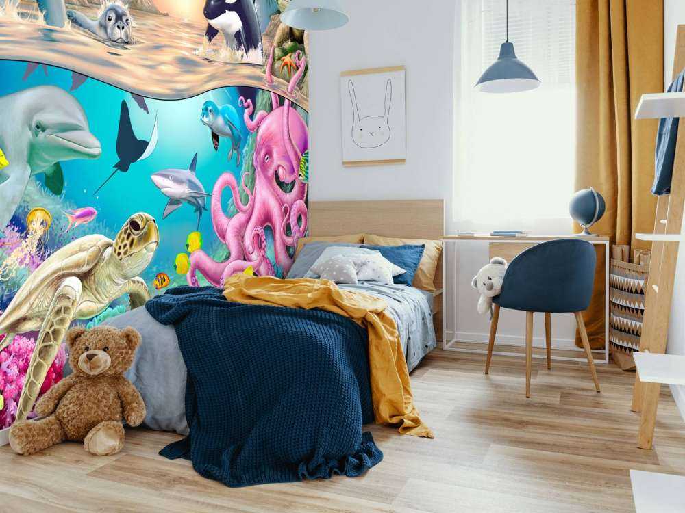 Under and over the sea