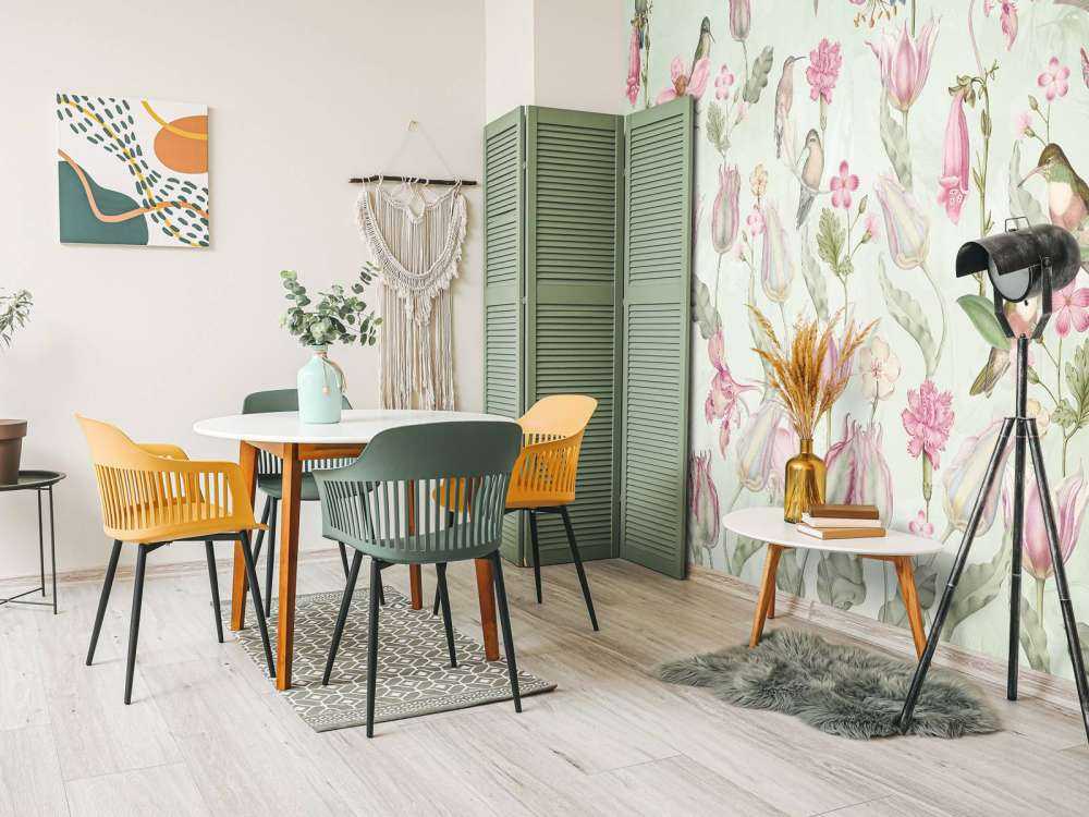 Wiosenna Symfonia Kolibrów - Miętowa Zielona Harmonia