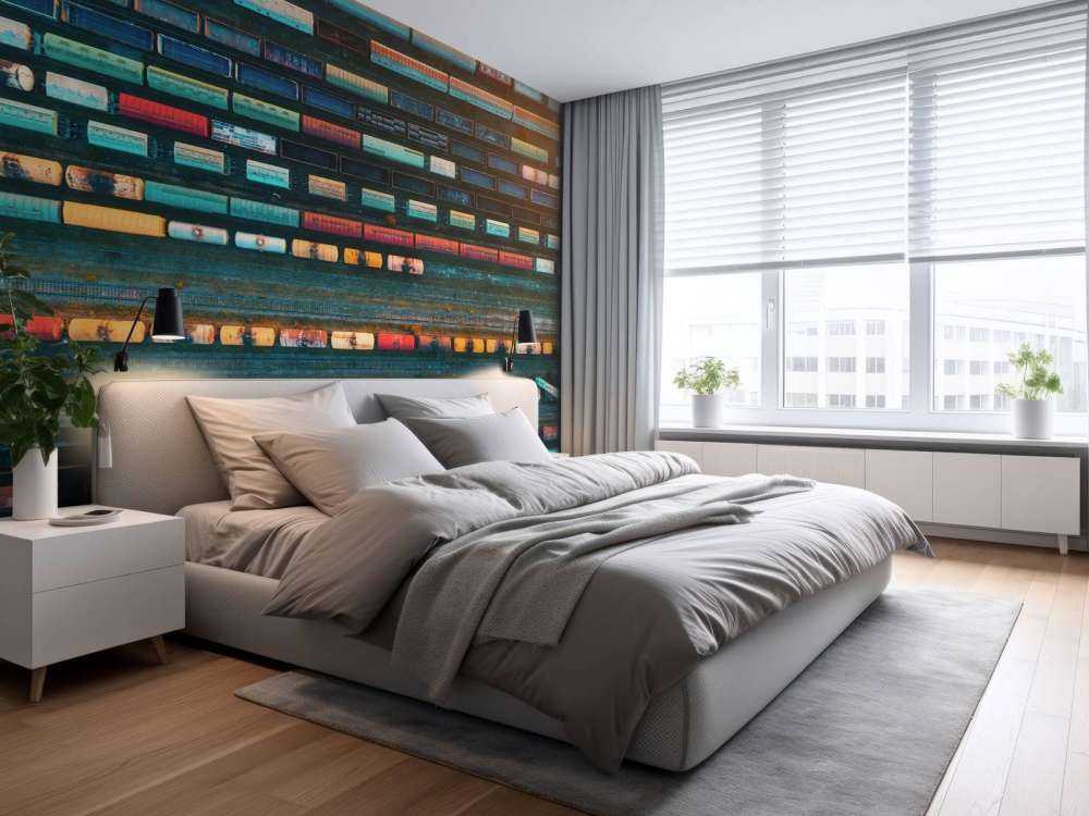 Wagony towarowe z widokiem z perspektywy kierowcy