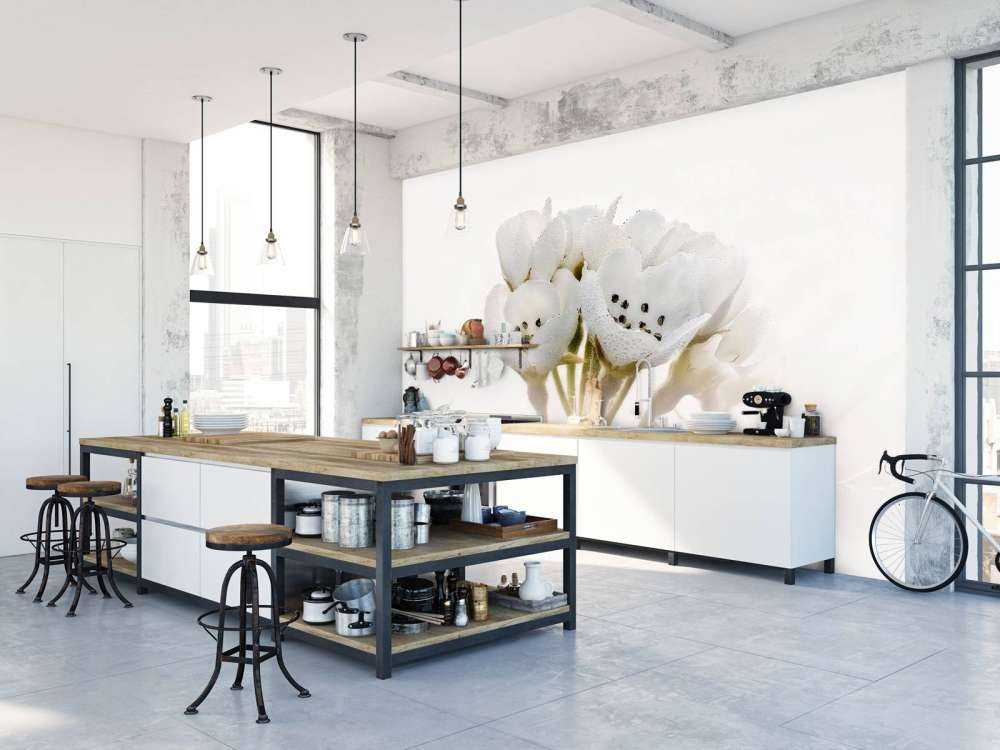 Zbliżenie kwiatu gruszki