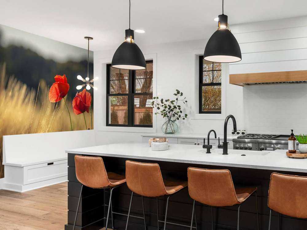 Maki na polu pszenicy