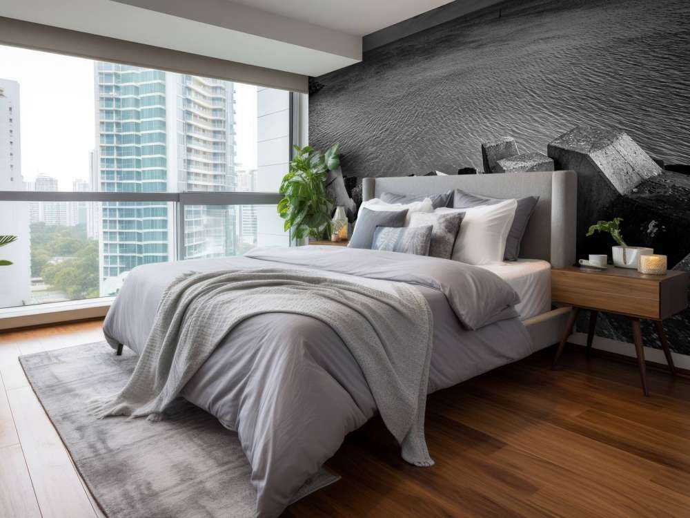 Bloki betonowe dla portu Cadzand Bad 