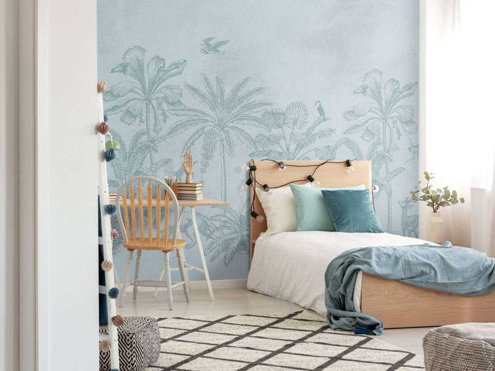 Zwierzaki z dżungli niebieskie