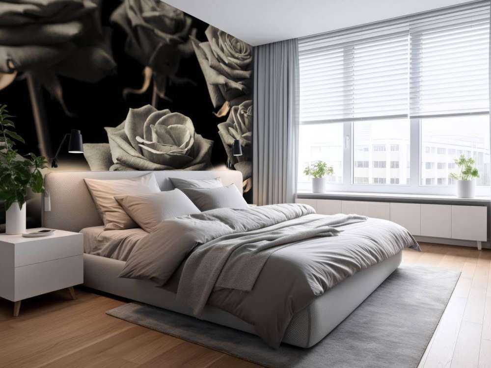 Róże w kolorze sepii