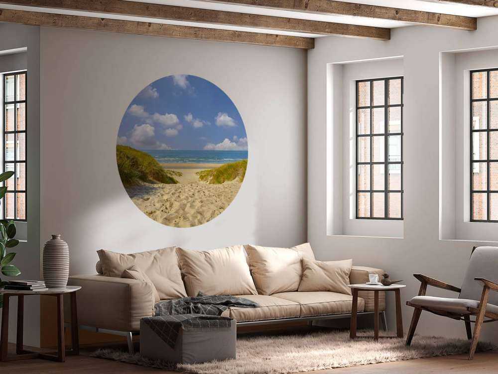 Dostęp do plaży przez wydmy