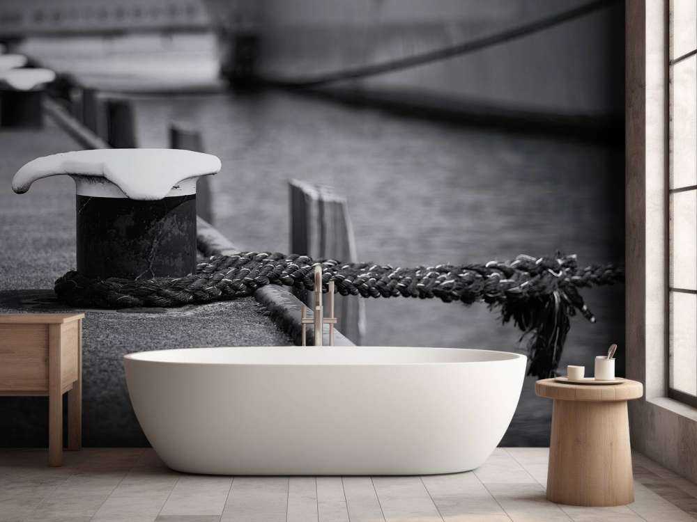 Zacumowany statek pasażerski  