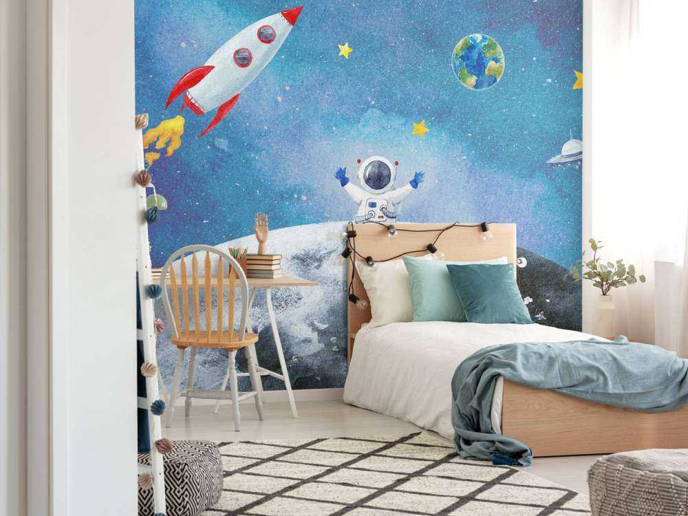 Astronauta na Księżycu