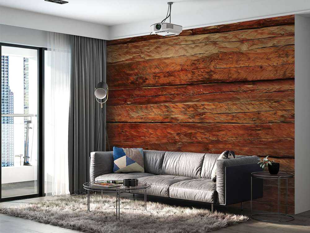 Drewno o chropowatej strukturze