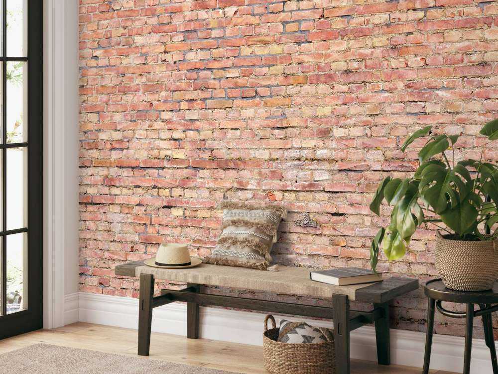 Stara ceglana ściana