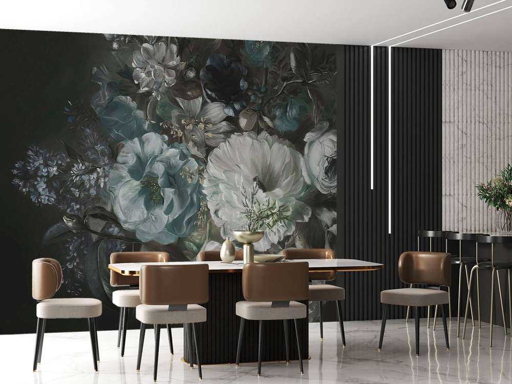 Bukiet z bzu niebieskiego