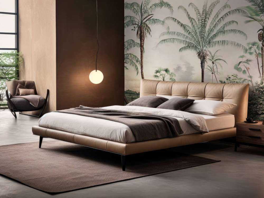 Romantyczne Tropiki Ciemna Zieleń