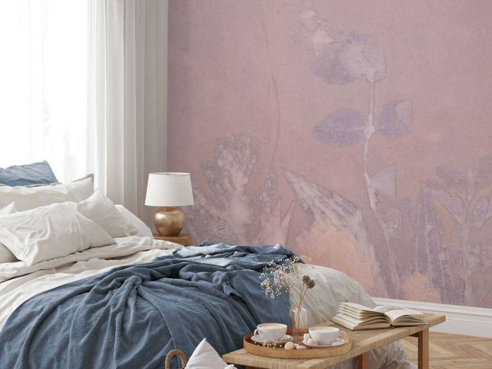 Wilde geranium i śnieżna jagoda - mauve