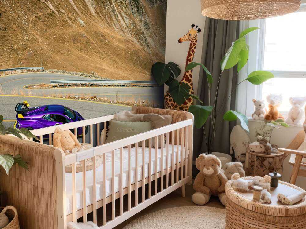 Lamborghini Huracán na górskiej drodze