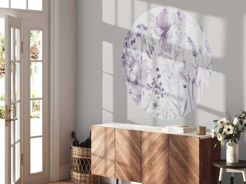 Miękkość serca - purpurowy