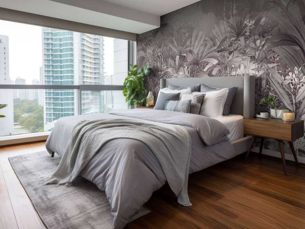 Poranek w Tropikalnym Ogrodzie Fioletowym