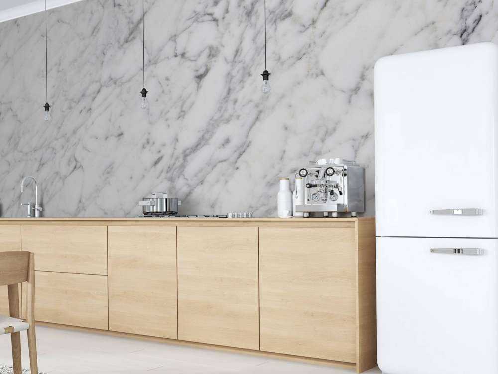 Marmur o jasnej fakturze