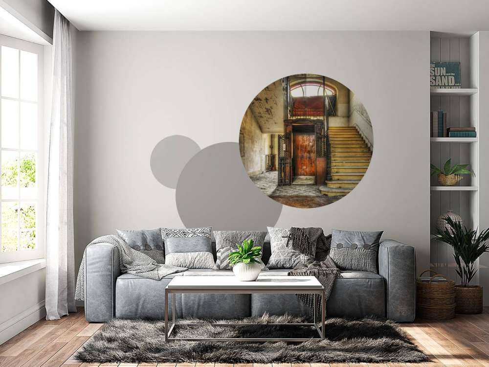 Opuszczone lobby hotelowe