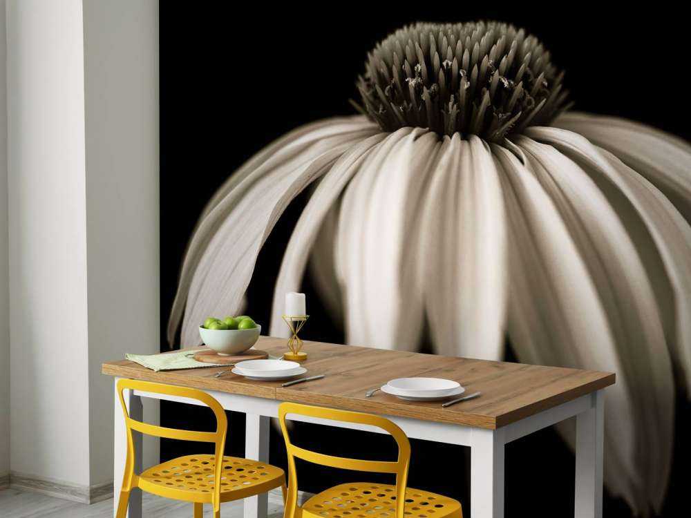 Zbliżenie na kwiat stożka