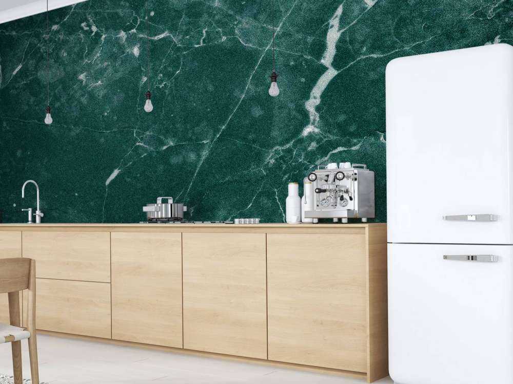 Struktura zielonego marmuru