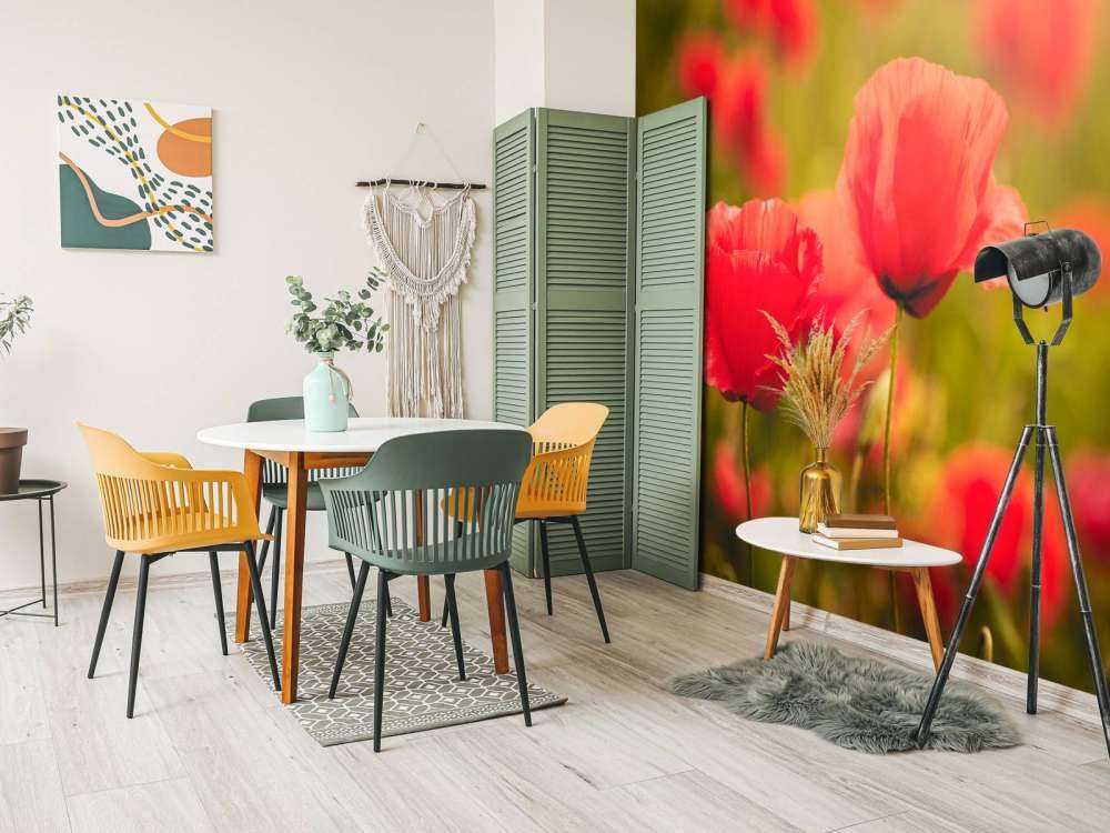 Maki o wschodzie słońca