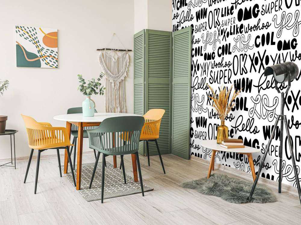 Doodles czarno-białe