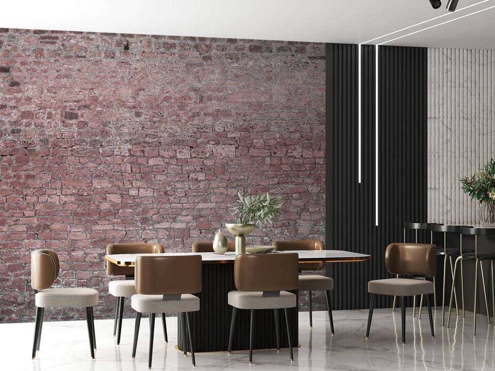 Ściana ze starych kamieni