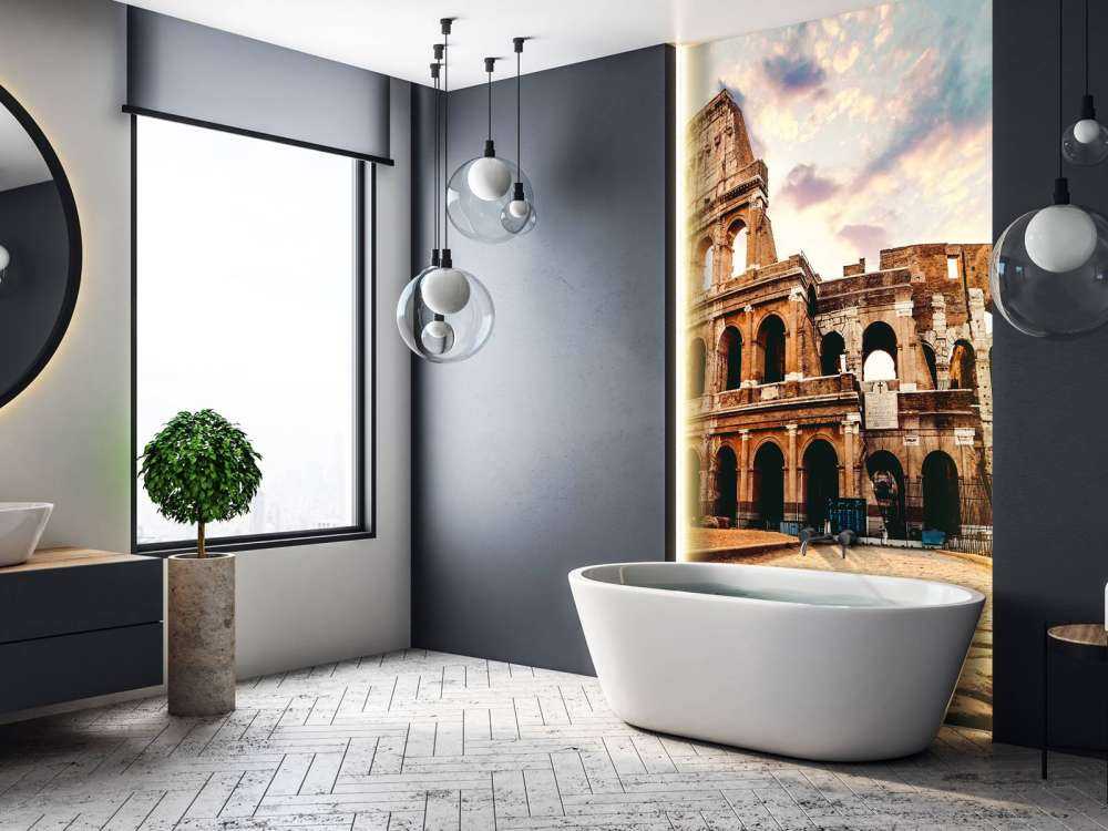 Wschód słońca w Koloseum