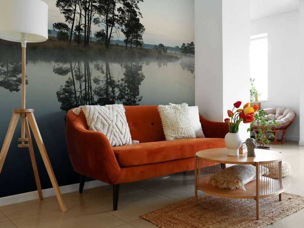 Drzewa wzdłuż lasów