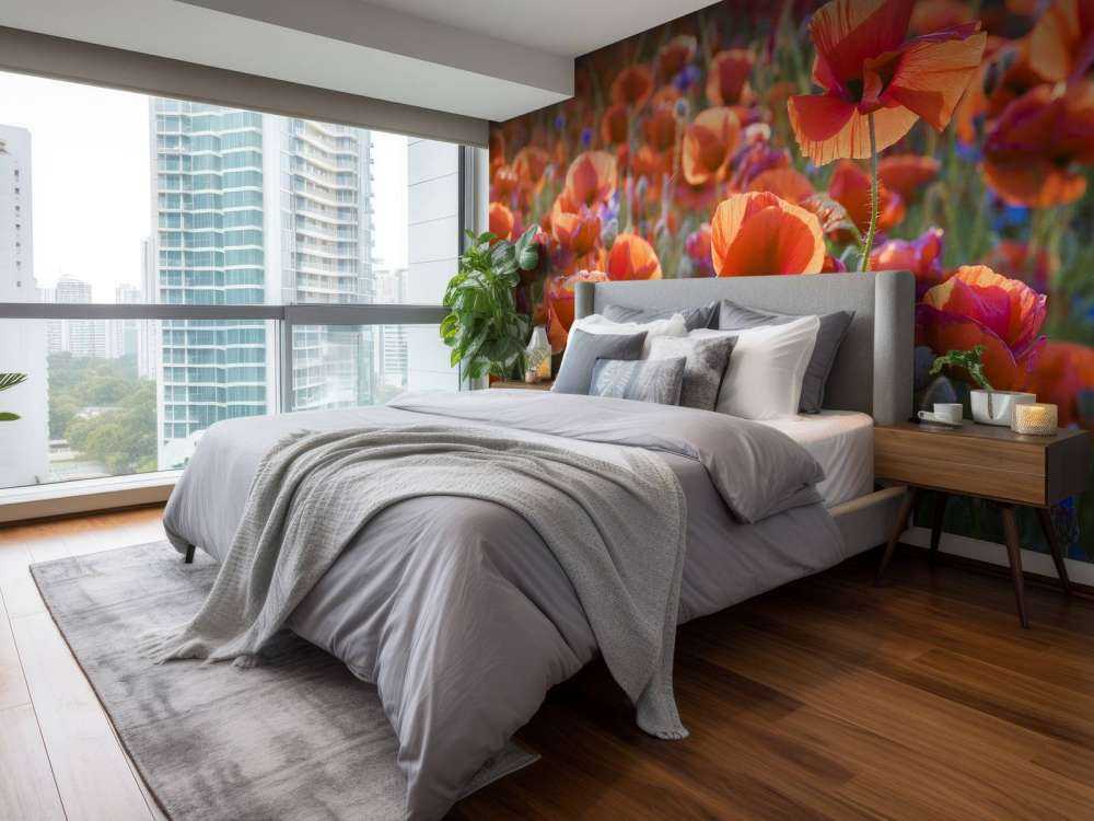 Maki w wieczornym świetle